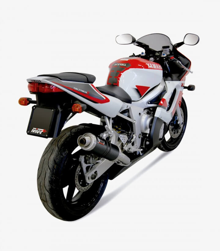 MIVV GP Auspuff Carbon für Yamaha YZF 600 R Thundercat (99-02), YZF-R6 (99-02) Y.003.L2S