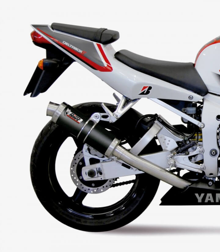 MIVV GP Auspuff Carbon für Yamaha YZF 600 R Thundercat (99-02), YZF-R6 (99-02) Y.003.L2S