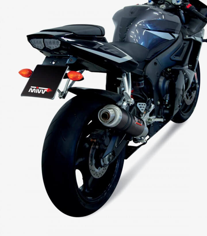 MIVV GP Auspuff Carbon für Yamaha YZF 600 R Thundercat (03-05), YZF-R6 (03-05) Y.013.L2S