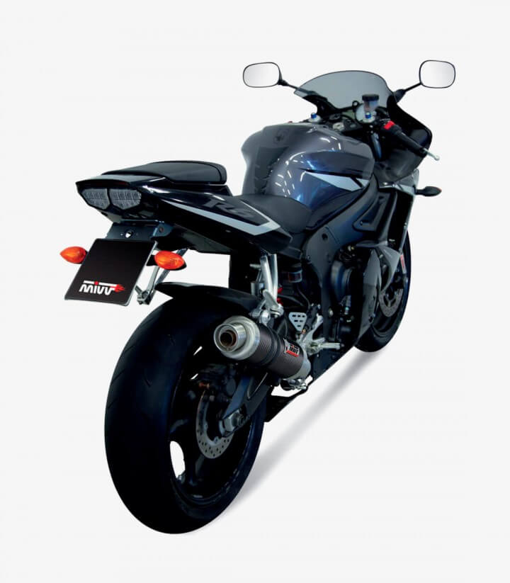 MIVV GP Exhaust Carbon for Yamaha YZF R6 (03-05) Y.013.L2S