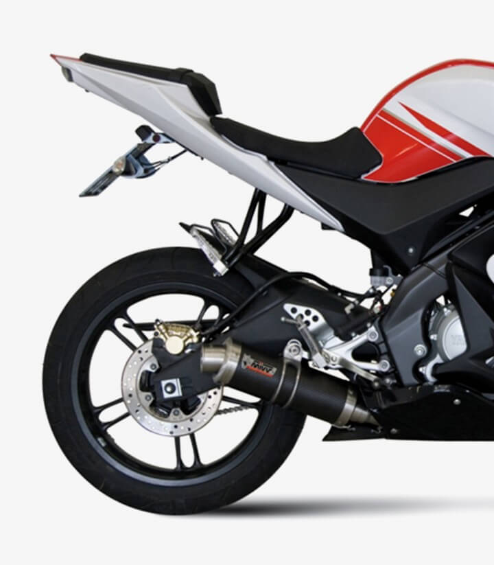 MIVV GP Auspuff Carbon für Yamaha YZF-R 125 (08-13) Y.030.L2S