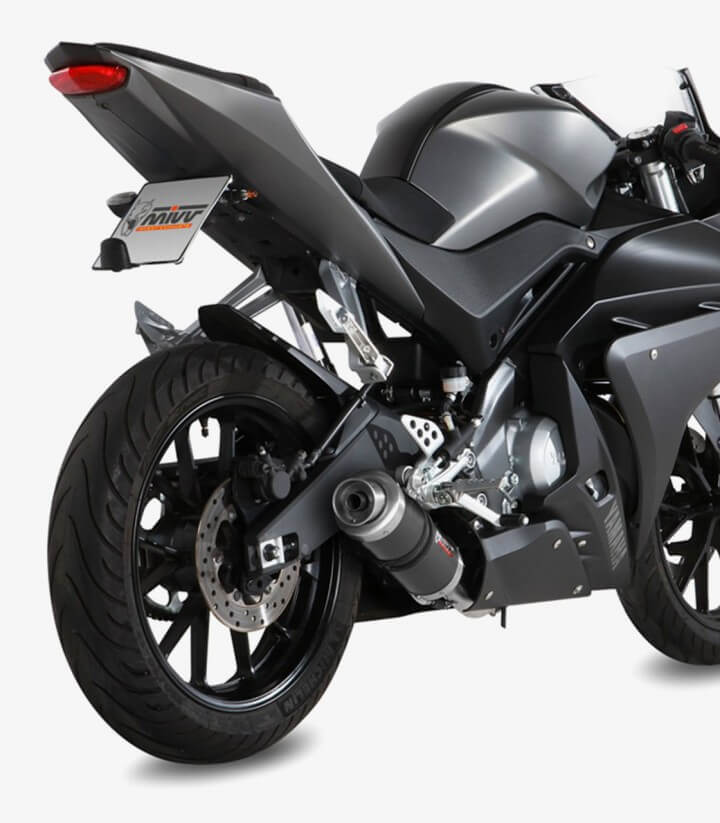 MIVV GP Auspuff Carbon für Yamaha MT-125 (15-19), YZF-R 125 (14-18) Y.047.L2S