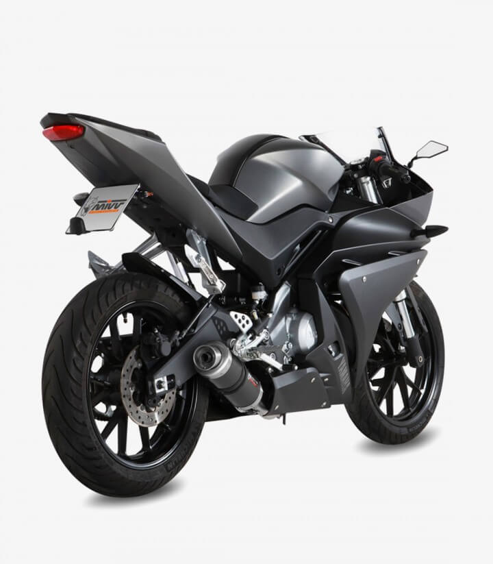 MIVV GP Auspuff Carbon für Yamaha MT-125 (15-19), YZF-R 125 (14-18) Y.047.L2S