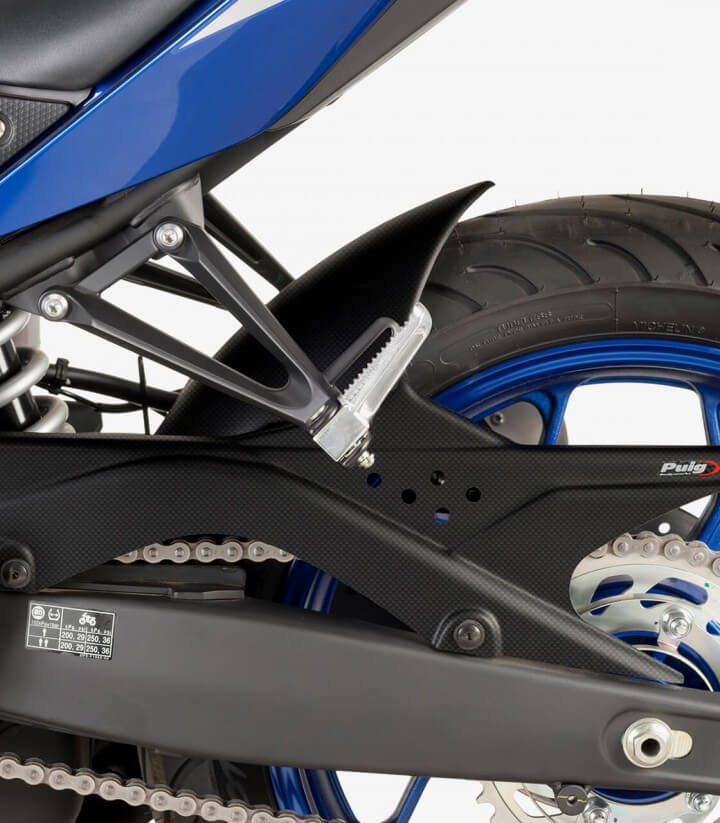 Guardabarros trasero Yamaha MT-03, YZF-R3 Tipo S Carbono Puig 8558C
