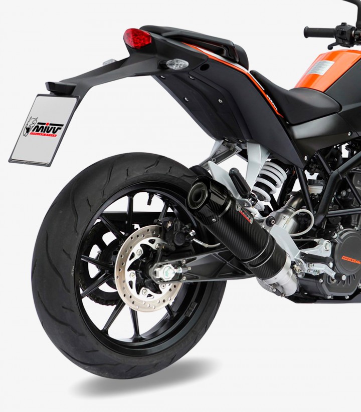 Escape MIVV GP Carbono para KTM 125 Duke (11-16) KT.009.L2SC
