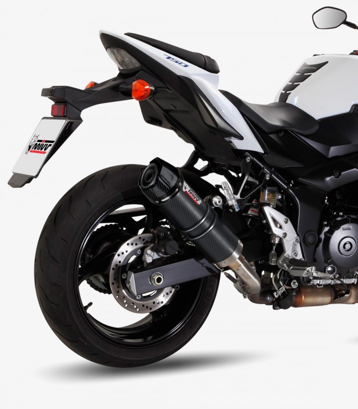 MIVV GP Exhaust Carbon for Suzuki GSR 750 (11-16) S.037.L2SC