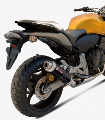 MIVV GP Auspuff Schwarz für Honda CB 600 F Hornet (07-13), CBR 600 F (11-13) H.038.LXB