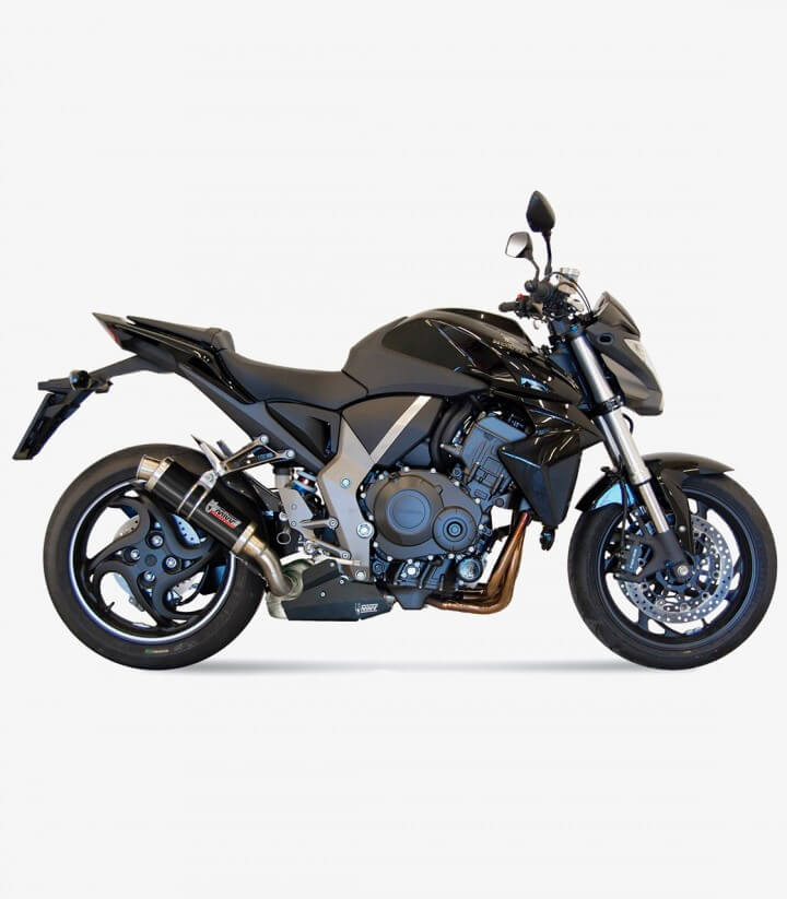 MIVV GP Auspuff Schwarz für Honda CB 1000 R (08-17) H.041.LXB