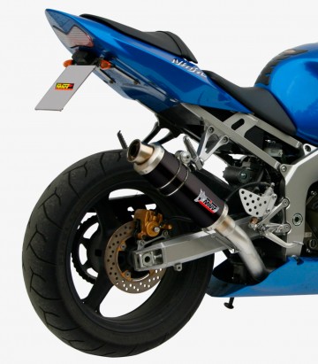 MIVV GP Auspuff Schwarz für Kawasaki Ninja ZX-6R/RR (03-04) K.009.LXB
