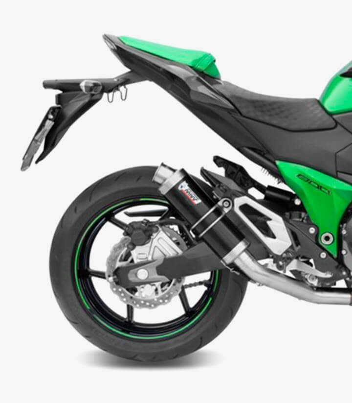 MIVV GP Auspuff Schwarz für Kawasaki Z800 (13-16) K.032.LXB