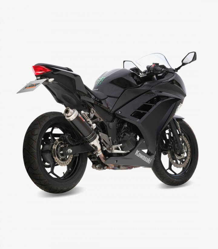 Escape MIVV GP Negro para Kawasaki Ninja 300 / Z300 (13-16) K.038.LXB