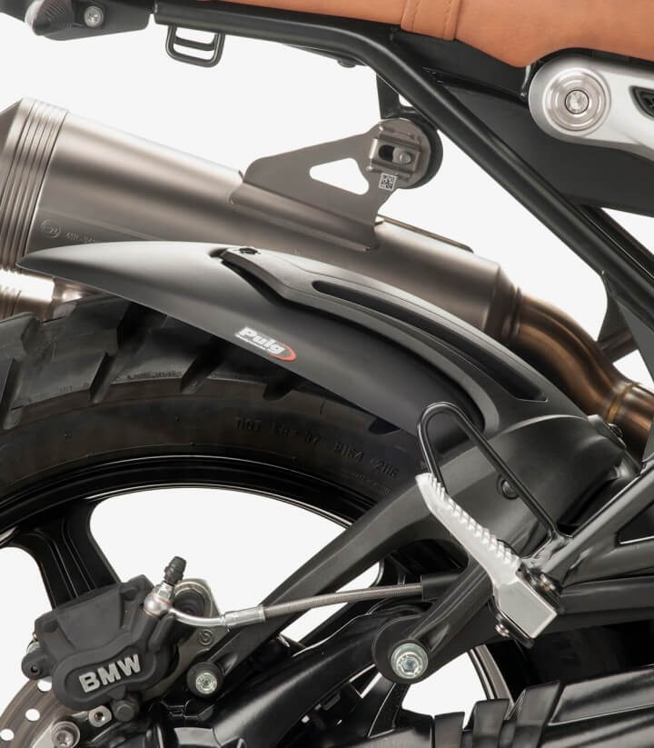 Guardabarros trasero BMW R Nine T Scrambler Tipo S con Soporte Negro Puig 9464J