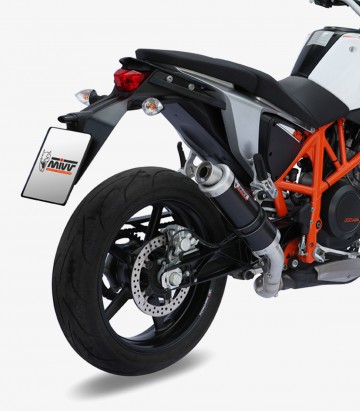 MIVV GP Auspuff Schwarz für KTM 690 Duke (12-18), 690 Supermoto (12-18) KT.010.LXB