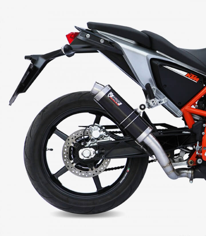 MIVV GP Auspuff Schwarz für KTM 690 Duke (12-18), 690 Supermoto (12-18) KT.010.LXB