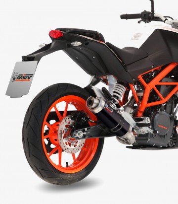 MIVV GP Auspuff Schwarz für KTM 390 Duke (13-16) KT.012.LXB
