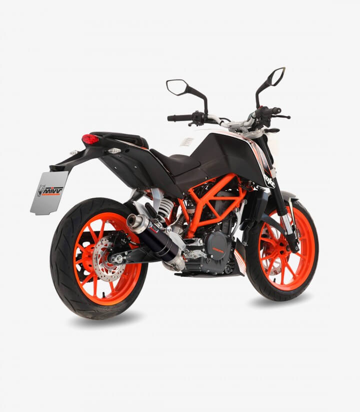 MIVV GP Auspuff Schwarz für KTM 390 Duke (13-16) KT.012.LXB