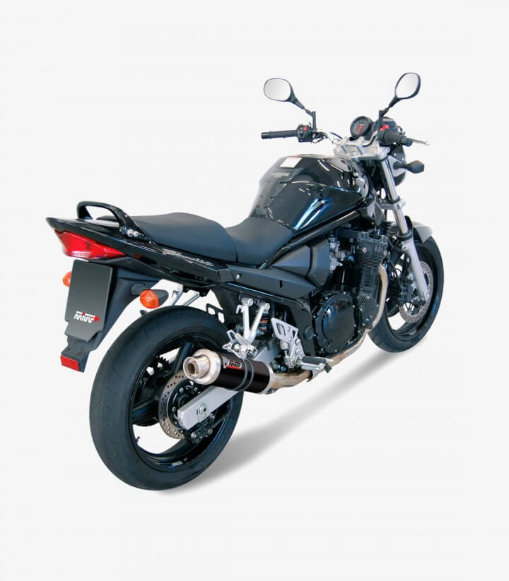MIVV GP Auspuff Schwarz für Suzuki Bandit GSF650, GSX650F (05-06) S.017.LXB