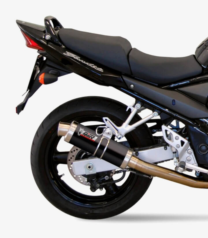 MIVV GP Auspuff Schwarz für Suzuki Bandit GSF650, GSX650F (05-06) S.017.LXB