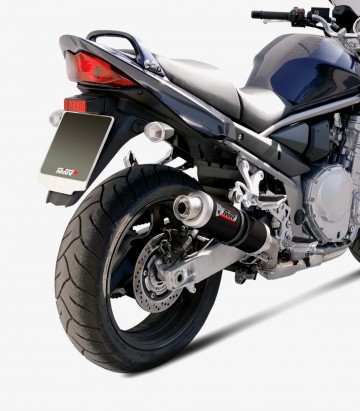 MIVV GP Auspuff Schwarz für Suzuki Bandit 1250F ABS (09-16), GSF1250 N/S Bandit (07-16), GSX1250 FA (09-16) S.029.LXB