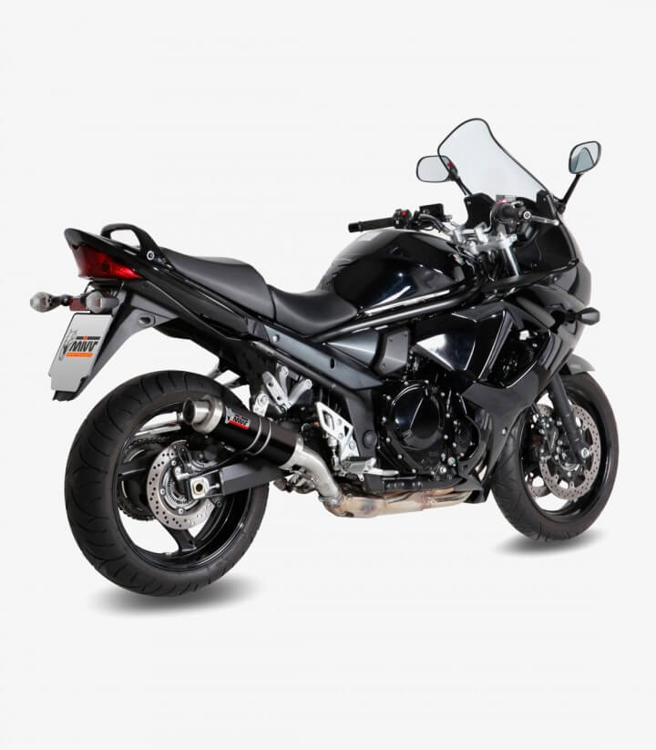 MIVV GP Auspuff Schwarz für Suzuki Bandit 1250F ABS (09-16), GSF1250 N/S Bandit (07-16), GSX1250 FA (09-16) S.029.LXB