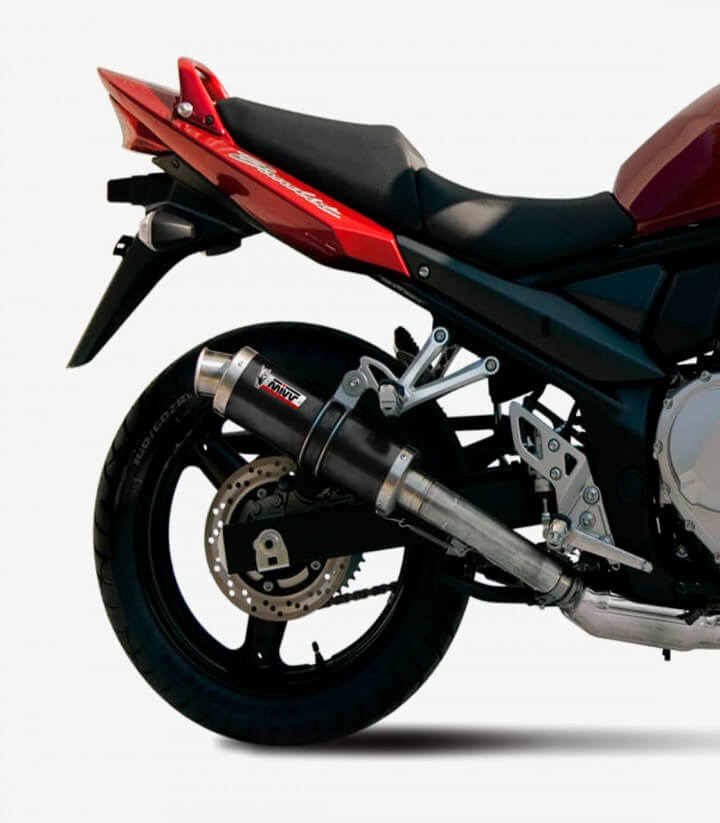 MIVV GP Auspuff Schwarz für Suzuki Bandit GSF650, GSX650F (07-15) S.030.LXB