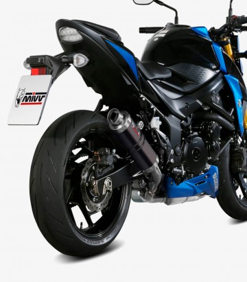 MIVV GP Auspuff Schwarz für Suzuki GSX-S750 (17-21) S.048.LXB