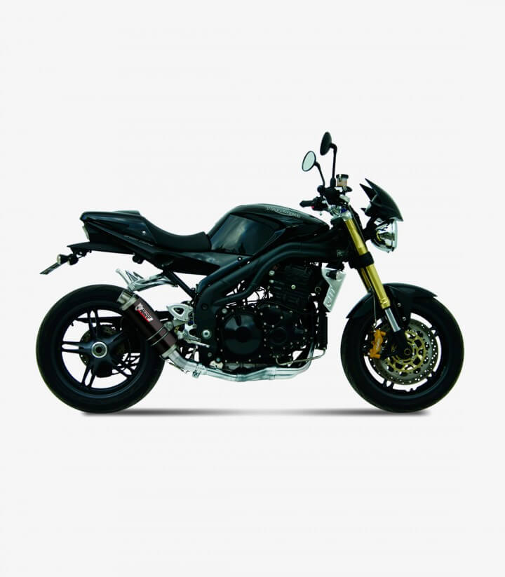 Escape MIVV GP Negro para Triumph Speed Triple (05-06) T.005.LXB