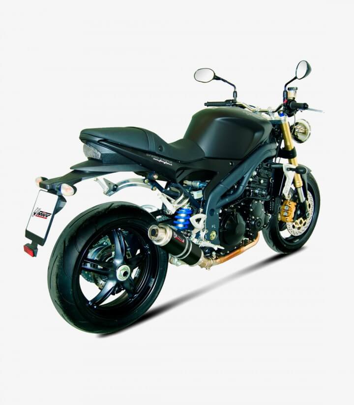 MIVV GP Exhaust Black for Triumph Speed Triple (07-10) T.008.LXB