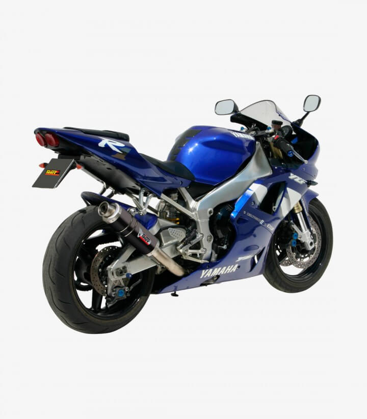 MIVV GP Auspuff Schwarz für Yamaha YZF 1000 R Thunderace / YZF-R1 (98-01) Y.001.LXB