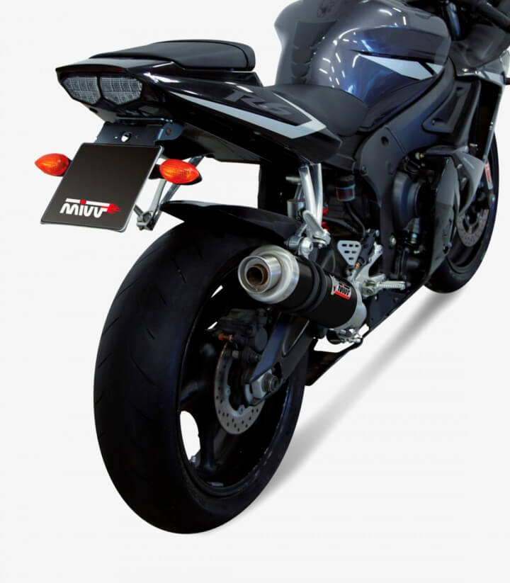 MIVV GP Auspuff Schwarz für Yamaha YZF 600 R Thundercat (03-05), YZF-R6 (03-05) Y.013.LXB