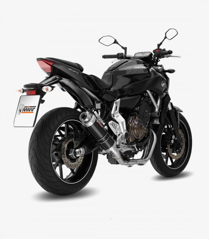 Escape MIVV GP Negro para Yamaha MT 07 / FZ 07 (14-24) Y.045.LXB