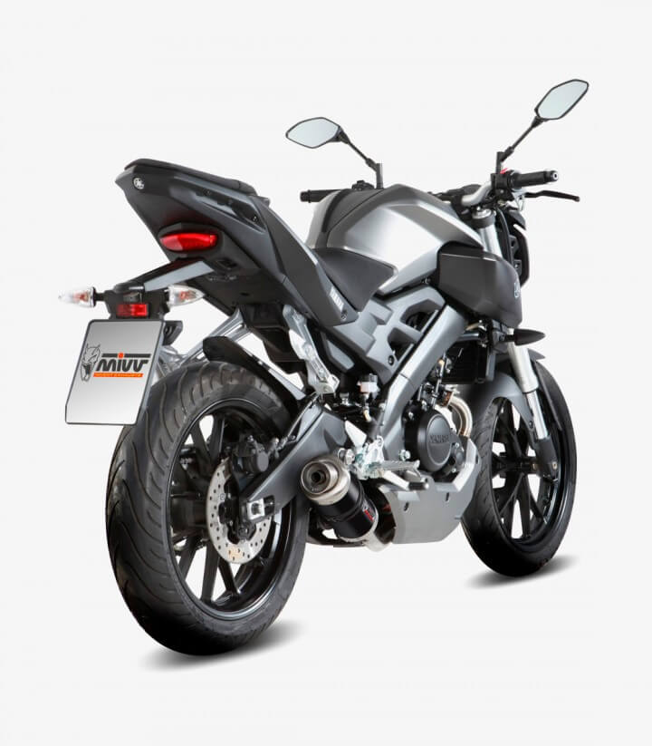 Escape MIVV GP Negro para Yamaha MT-125 / YZF-R125 (14-19) Y.047.LXB