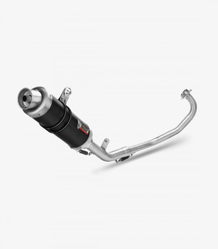 MIVV GP Auspuff Schwarz für Yamaha MT-125 (15-19), YZF-R 125 (14-18) Y.047.LXB