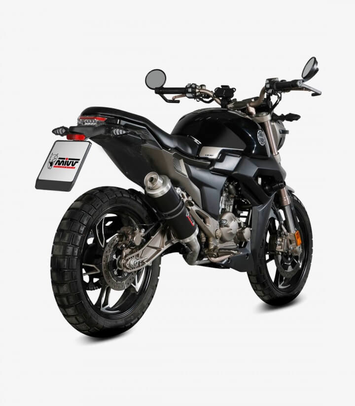 MIVV GP Exhaust Black for Zontes ZT 125 G1/U (21-25) Z.001.LXB