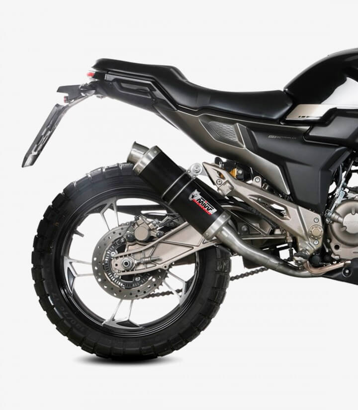 MIVV GP Exhaust Black for Zontes ZT 125 G1/U (21-25) Z.001.LXB