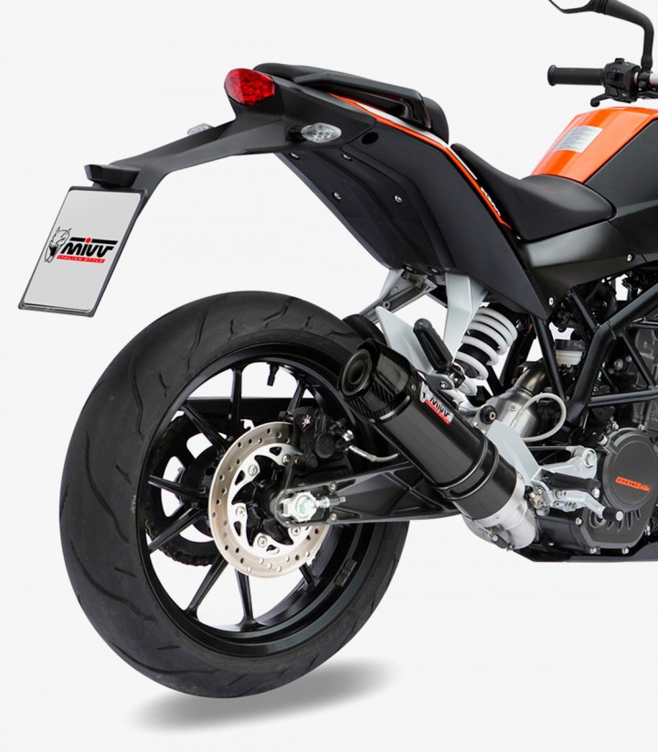 Escape MIVV GP Negro para KTM 125 / 200 Duke (11-16) KT.009.LXBC