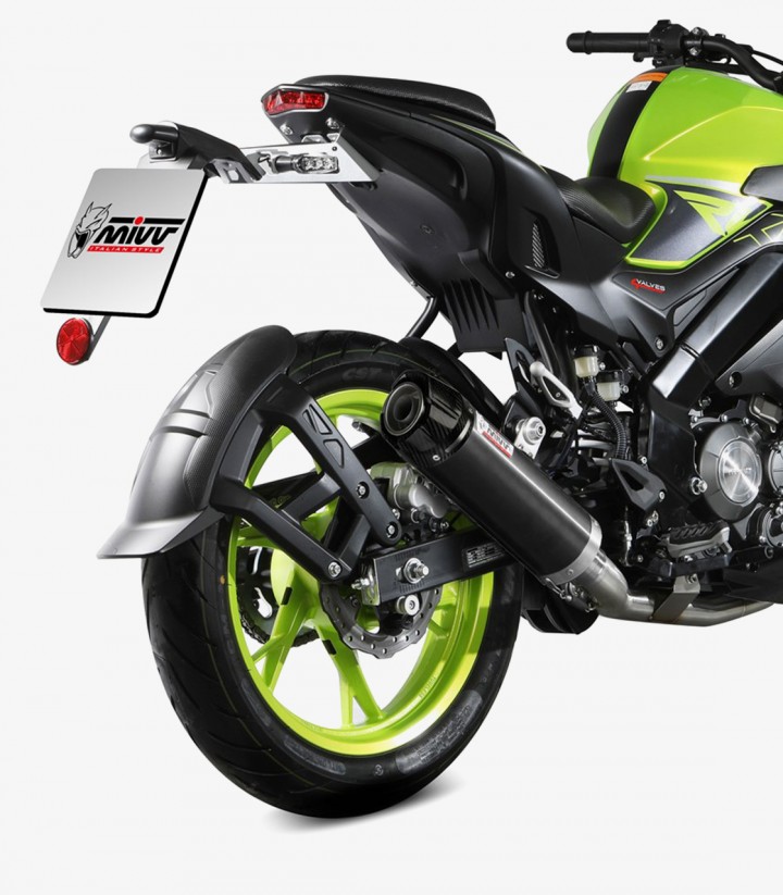Escape MIVV GP Negro para Keeway RKF 125 (21-25) KW.001.LXBC