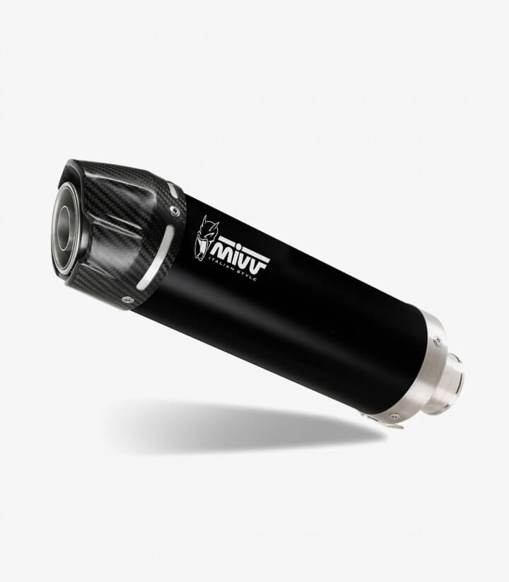 MIVV GP Auspuff Schwarz für Keeway RKF 125 (21-24) KW.001.LXBC
