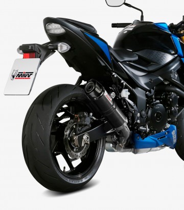 MIVV GP Auspuff Schwarz für Suzuki GSX-S750 (17-20) S.048.LXBC