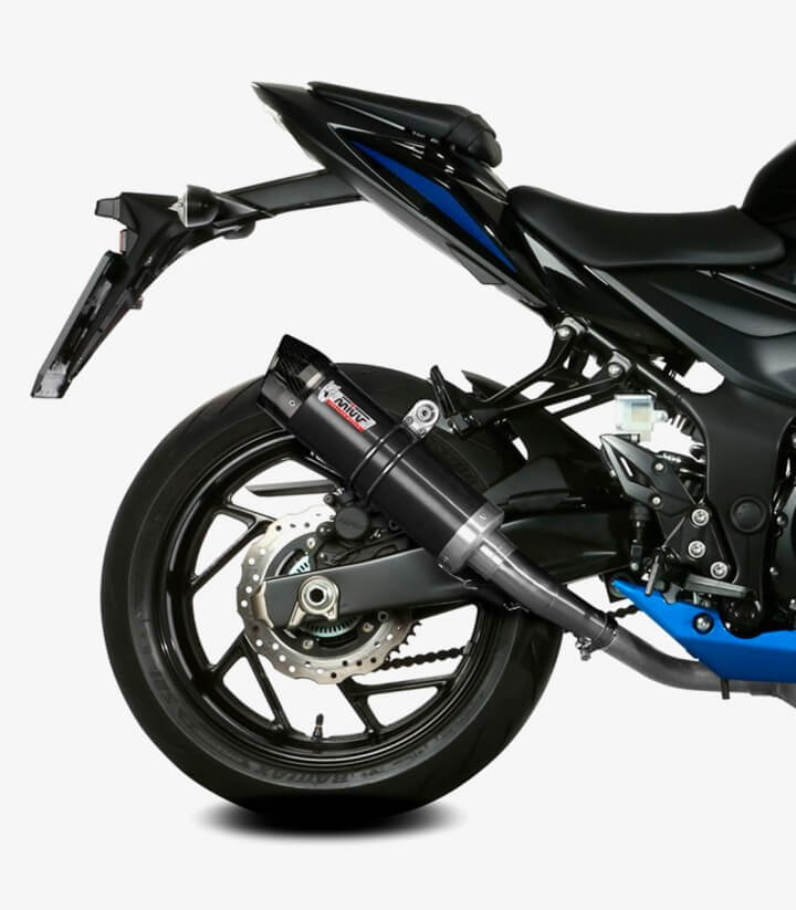 MIVV GP Auspuff Schwarz für Suzuki GSX-S750 (17-20) S.048.LXBC