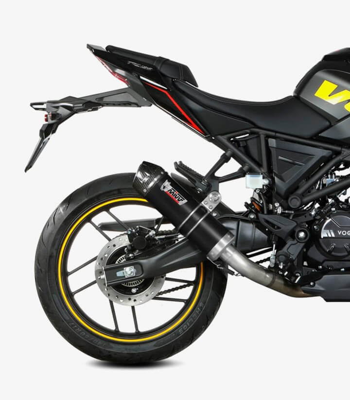 Escape MIVV GP Negro para VOGE BRIVIDO 125 R (23-24) VO.002.LXBC