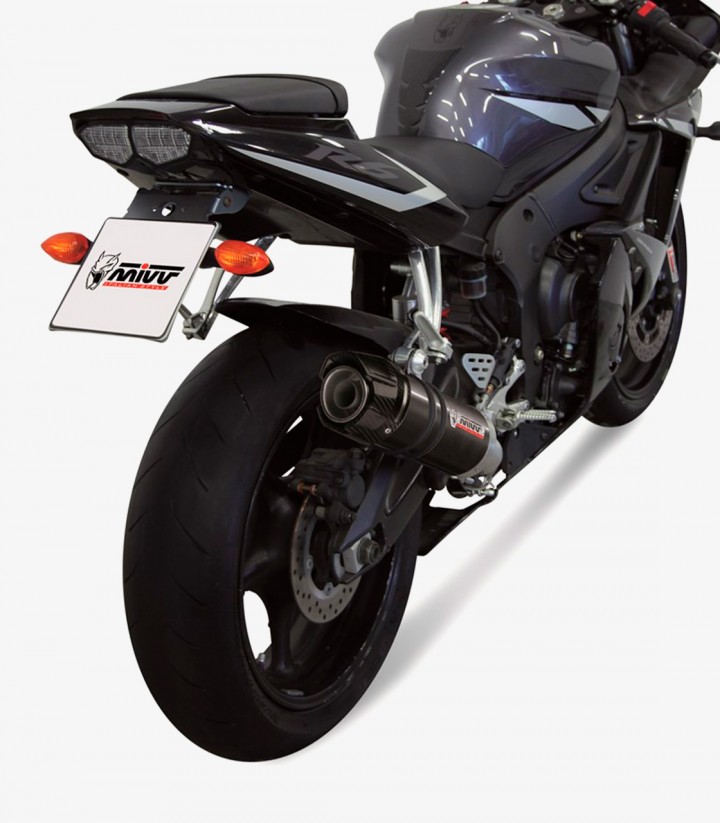 MIVV GP Exhaust Black for Yamaha YZF R6 (03-05) Y.013.LXBC