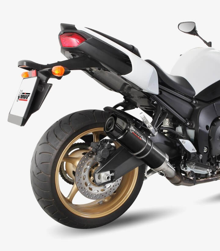 MIVV GP Auspuff Schwarz für Yamaha FZ8/Fazer 8 (10-16) Y.033.LXBC