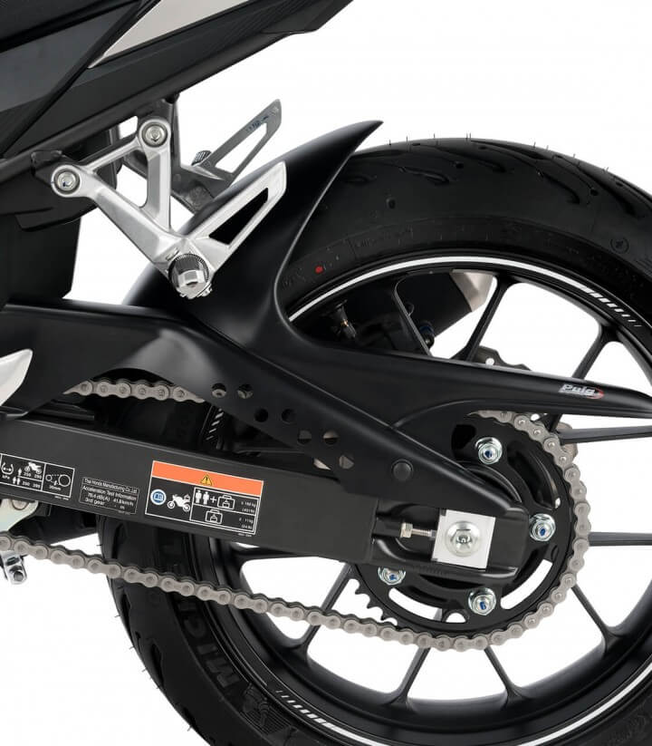 Guardabarros trasero Honda CBR500R Tipo S Negro Puig 3557J