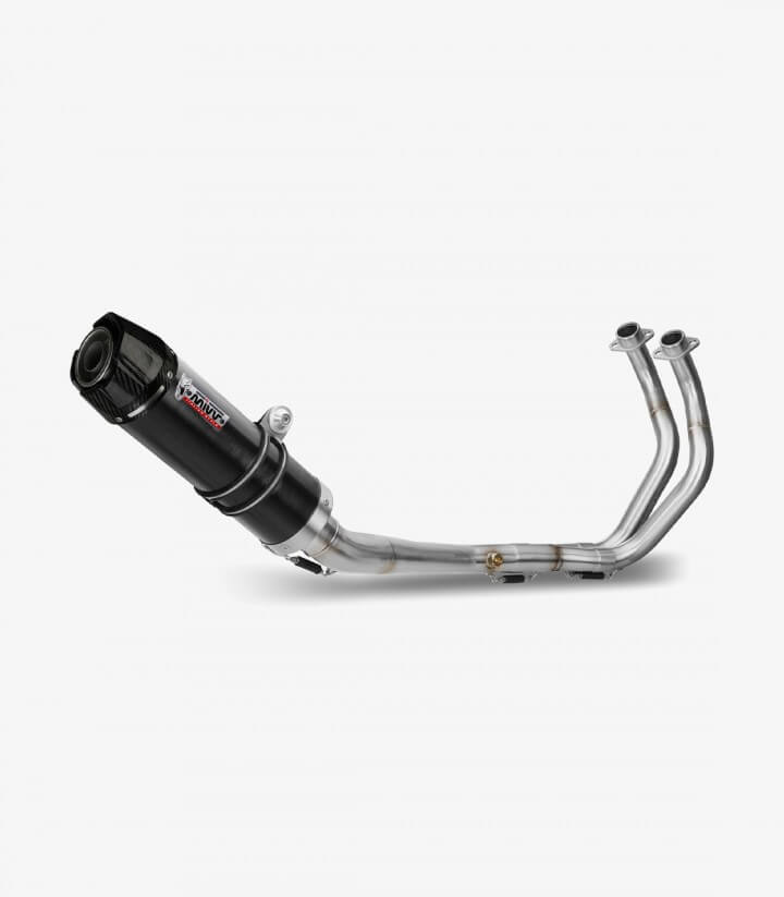 MIVV GP Auspuff Schwarz für Yamaha MT-07 (14-24) Y.045.LXBC