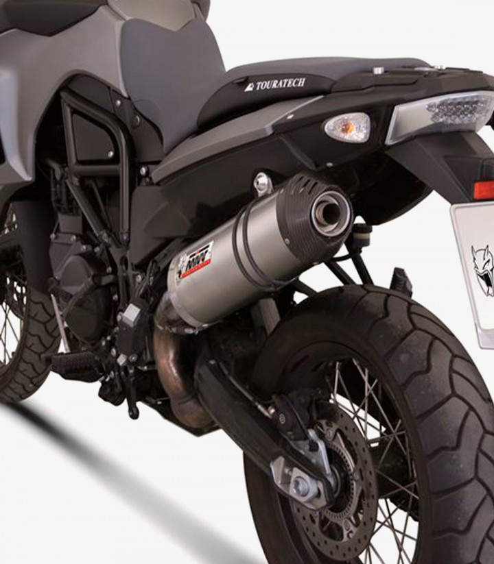 MIVV Oval Exhaust Titanium for BMW C 650 GT, F 650/800 GS (08-17) B.007.LNC
