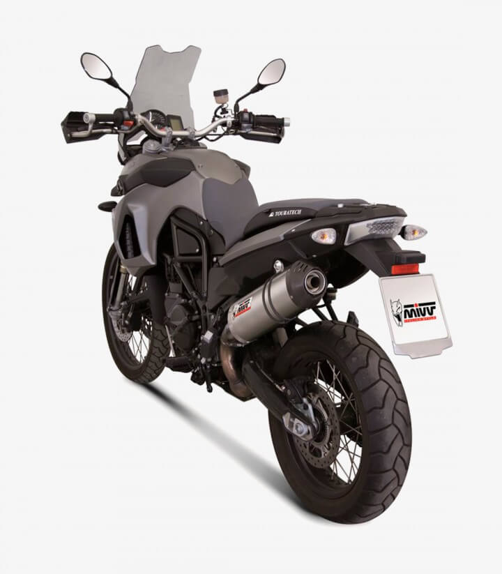 Escape MIVV Oval Titanio para BMW C 650 GT, F 650/800 GS (08-17) B.007.LNC 