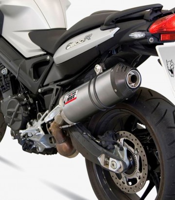 Auspuff MIVV Oval Titan für BMW F 800 GT/R (09-20) B.008.LNC