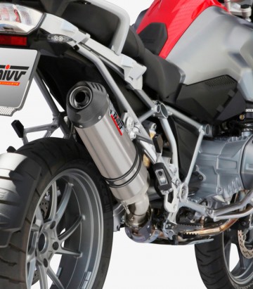MIVV Oval Exhaust Titanium for BMW R 1200 GS (13-18) B.016.LNC