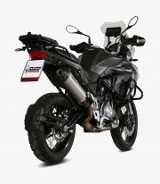 MIVV Oval Exhaust Titanium for Benelli TRK 502 X (18-25) E.004.LNC
